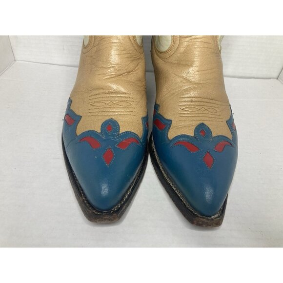 Montana Swallow Vintage Womens Western Boots sz 8.5 - Picture 5 of 16